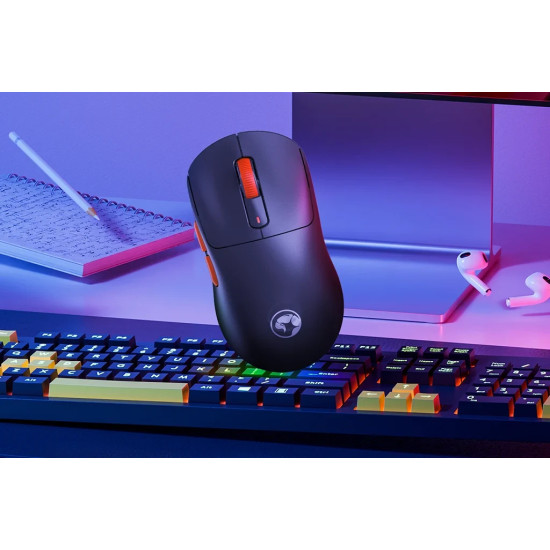 Marvo безжична геймърска мишка Wireless Gaming Mouse Niro 60W G964W White - Bluetooth, 2.4G, 12000dpi