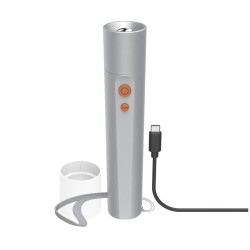 HAMA LED Фенер FL350-C, презареждащ се, алуминиев, 4 режима + SOS