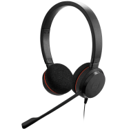 Слушалки с микрофон Jabra Evolve 20 UC Duo USB