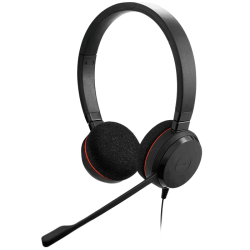 Jabra Evolve 20 UC Duo USB headset with microphone Jabra Evolve 20 UC Duo USB headset with microphone