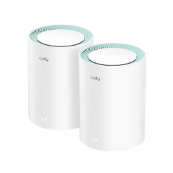 Безжична MESH система Cudy M1500-2-pack AX1500, WiFi 6 мрежа за цял дом Безжична MESH система Cudy M1500-2-pack AX1500, WiFi 6 мрежа за цял дом