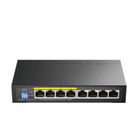 Суич Cudy GS1008P 8-портов Gigabit PoE+ Switch,60W, неуправляем