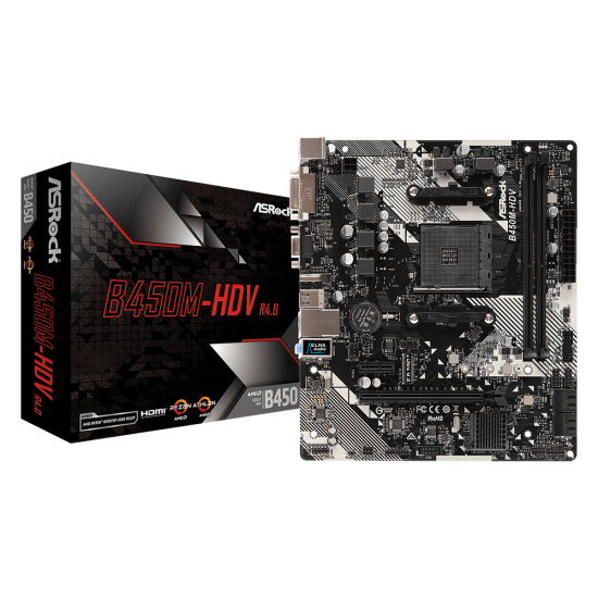 ASROCK B450 2xDDR4 4xSATA3 RAID HDMI DVI VGA 1xM2 GLAN 1xPCIEx16 1xPCIEx1 ASROCK B450 2xDDR4 4xSATA3 RAID HDMI DVI VGA 1xM2 GLAN 1xPCIEx16 1xPCIEx1
