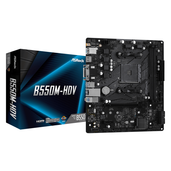 ASROCK B550 2xDDR4 4xSATA3 RAID HDMI DVI VGA 1xM2 GLAN 1xPCIEx16 1xPCIEx1 ASROCK B550 2xDDR4 4xSATA3 RAID HDMI DVI VGA 1xM2 GLAN 1xPCIEx16 1xPCIEx1