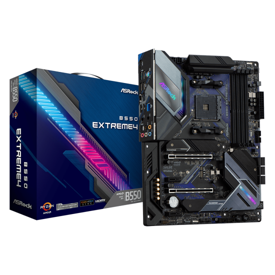 ASROCK B550 4xDDR4 6xSATA3 RAID HDMI 2xM2 GLAN 2xPCIEx16 1xPCIEx1 ASROCK B550 4xDDR4 6xSATA3 RAID HDMI 2xM2 GLAN 2xPCIEx16 1xPCIEx1