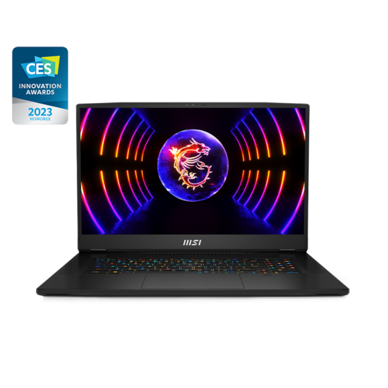 MSI I9-13 64G RTX4090 2TB SSD 17.3 UHD 144HZ  M2 PCIE BLACK BACKLIT