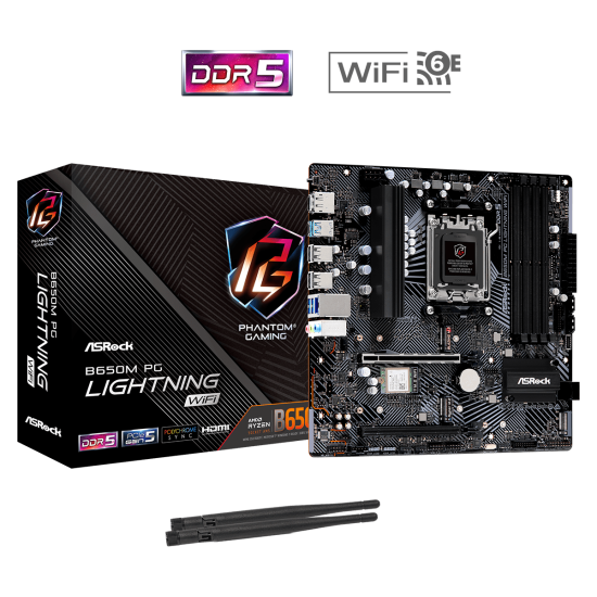 ASROCK B650 4xDDR5 4xSATA3 RAID HDMI DP 3xM2 GLAN 2xPCIEx16 2xPCIEx1 WiFi ASROCK B650 4xDDR5 4xSATA3 RAID HDMI DP 3xM2 GLAN 2xPCIEx16 2xPCIEx1 WiFi