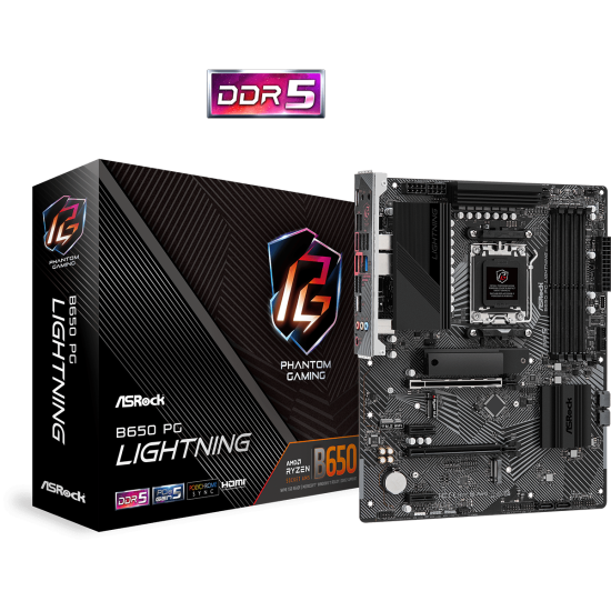ASROCK B650 4xDDR5 4xSATA3 RAID HDMI 3xM2 GLAN 2xPCIEx16 2xPCIEx1 ASROCK B650 4xDDR5 4xSATA3 RAID HDMI 3xM2 GLAN 2xPCIEx16 2xPCIEx1