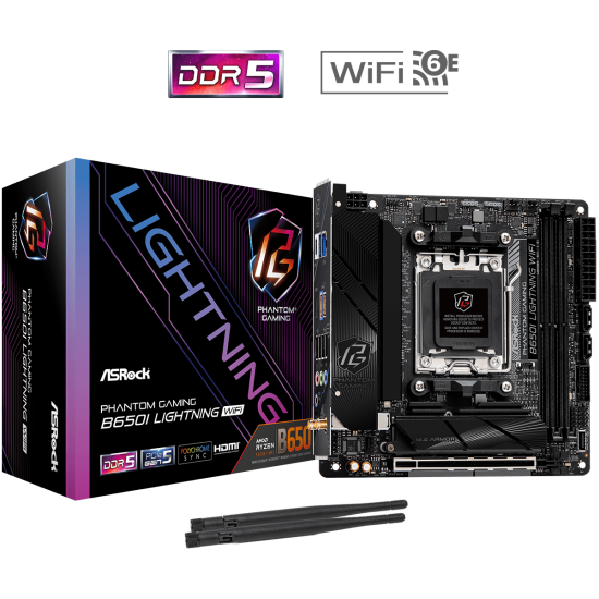 ASROCK B650 2xDDR5 2xSATA3 RAID HDMI 2xM2 GLAN 1xPCIEx16 WiFi ASROCK B650 2xDDR5 2xSATA3 RAID HDMI 2xM2 GLAN 1xPCIEx16 WiFi