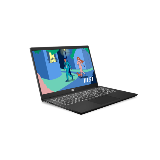 MSI I5-12 16G INT 512GB_SSD 15.6 FHD M2 PCIE BLACK THIN KBLIGHT