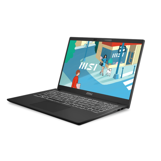 MSI I5-13 16G INT 512GB_SSD 15.6 FHD WIN11 HOME M2 PCIE BLACK THIN KBLIGHT