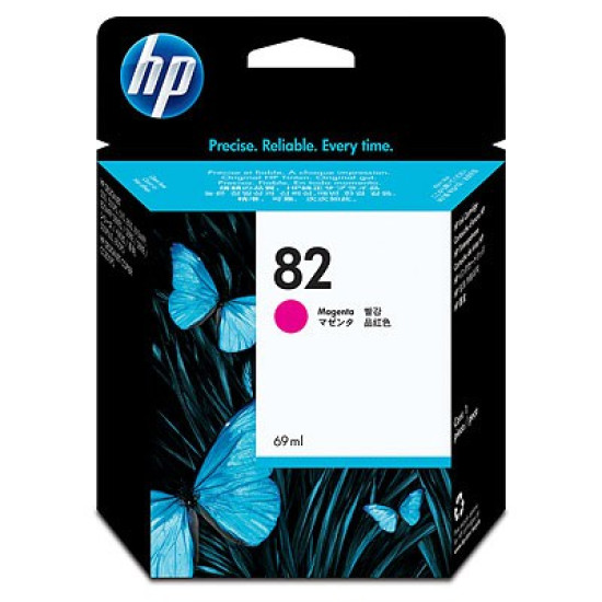 HP 82 69-ml Magenta DesignJet Ink Cartridge / 69ml