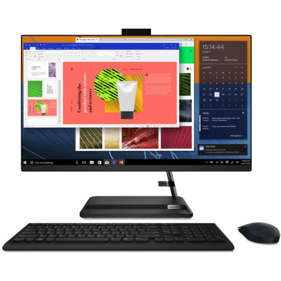 LENOVO AIO 27 R7-5 8G INT 512GB SSD M2 HDMI IPS AG COMBO BLACK LENOVO AIO 27 R7-5 8G INT 512GB SSD M2 HDMI IPS AG COMBO BLACK