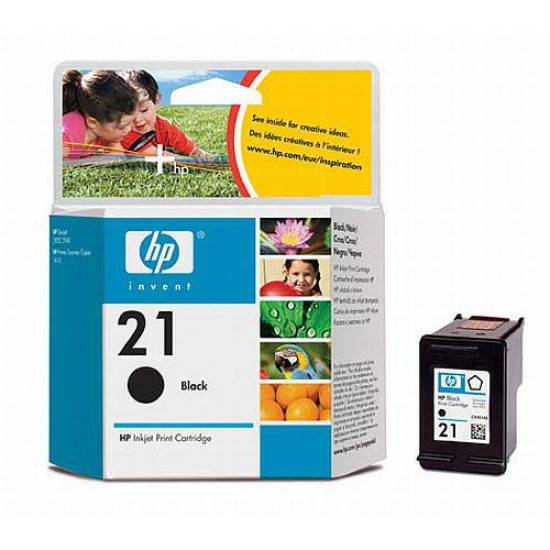 HP 21 Black Original Ink Cartridge / 150 pages HP 21 Black Original Ink Cartridge / 150 pages
