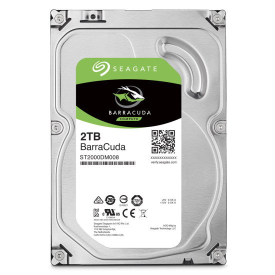 SEAGATE HDD 2TB INT DESKTOP SATA3 3.5 RPM7200 256MB SEAGATE HDD 2TB INT DESKTOP SATA3 3.5 RPM7200 256MB