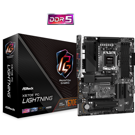 ASROCK X670 4xDDR5 4xSATA3 RAID HDMI DP 4xM2 GLAN 3xPCIEx16 1xPCIEx1 ASROCK X670 4xDDR5 4xSATA3 RAID HDMI DP 4xM2 GLAN 3xPCIEx16 1xPCIEx1