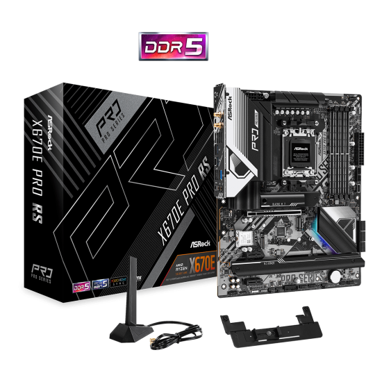ASROCK X670 4xDDR5 6xSATA3 RAID HDMI DP 5xM2 GLAN 1xPCIEx16 2xPCIEx1 WiFi ASROCK X670 4xDDR5 6xSATA3 RAID HDMI DP 5xM2 GLAN 1xPCIEx16 2xPCIEx1 WiFi