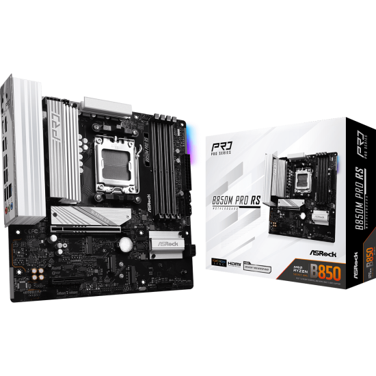 ASROCK B850 4xDDR5 4xSATA3 RAID HDMI DP 3xM2 GLAN 1xPCIEx16 1xPCIEx1 ASROCK B850 4xDDR5 4xSATA3 RAID HDMI DP 3xM2 GLAN 1xPCIEx16 1xPCIEx1