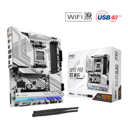 ASROCK X870 4xDDR5  4xSATA3  RAID HDMI                  3xM2 GLAN        2xPCIEx16             WiFi ASROCK X870 4xDDR5  4xSATA3  RAID HDMI                  3xM2 GLAN        2xPCIEx16             WiFi