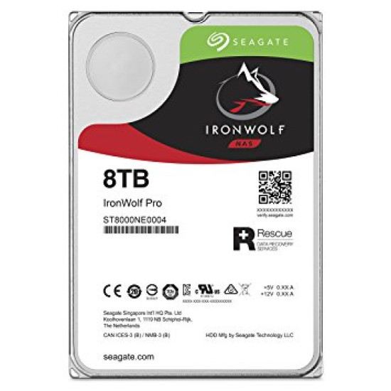 SEAGATE HDD 8TB INT NAS SATA3 3.5 RPM7200 256MB SEAGATE HDD 8TB INT NAS SATA3 3.5 RPM7200 256MB