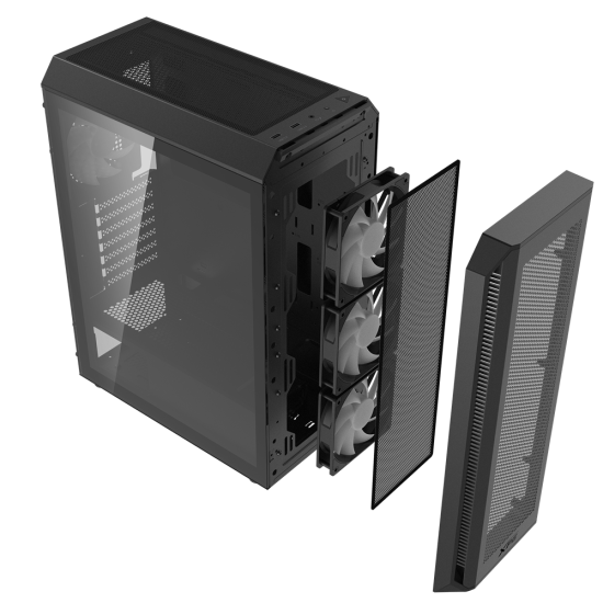 XPG CASE ATX MID TOWER BLACK