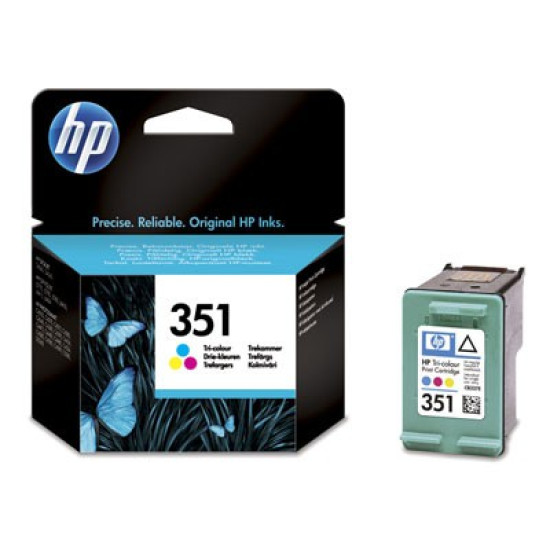 HP 351 Tri-color Original Ink Cartridge