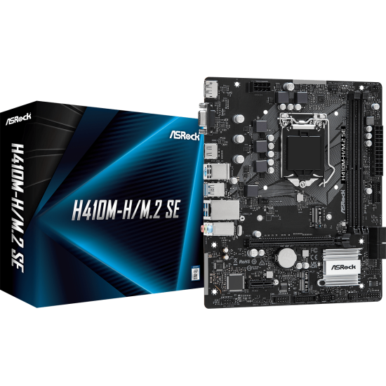 ASROCK H410 2xDDR4 4xSATA3 HDMI DP VGA 1xM2 GLAN 1xPCIEx16 1xPCIEx1 ASROCK H410 2xDDR4 4xSATA3 HDMI DP VGA 1xM2 GLAN 1xPCIEx16 1xPCIEx1