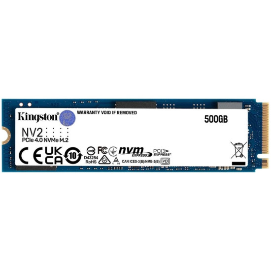 KINGSTON SSD 500GB INT M2 PCI-E GEN4 2280 NVMe KINGSTON SSD 500GB INT M2 PCI-E GEN4 2280 NVMe