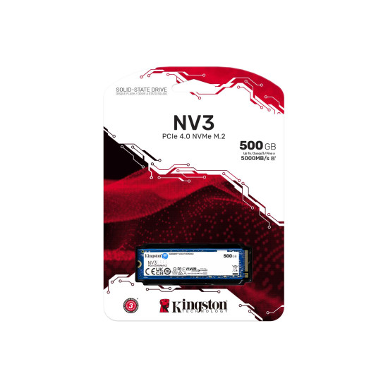 KINGSTON SSD 500GB INT M2 PCI-E GEN4 2280 NVMe KINGSTON SSD 500GB INT M2 PCI-E GEN4 2280 NVMe