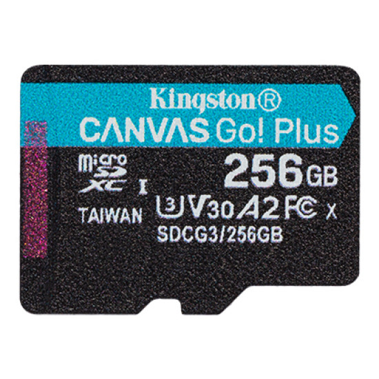 KINGSTON SDMICRO 256GB UHS-I CL10 PLASTIC KINGSTON SDMICRO 256GB UHS-I CL10 PLASTIC