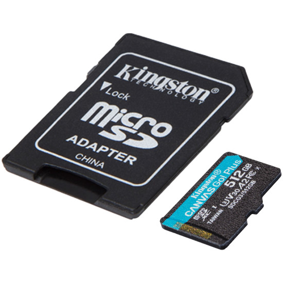 KINGSTON SDMICRO 512GB UHS-I CL10 PLASTIC KINGSTON SDMICRO 512GB UHS-I CL10 PLASTIC