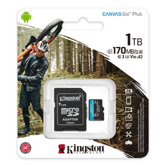 KINGSTON SDMICRO 1TB UHS-I CL10 PLASTIC KINGSTON SDMICRO 1TB UHS-I CL10 PLASTIC