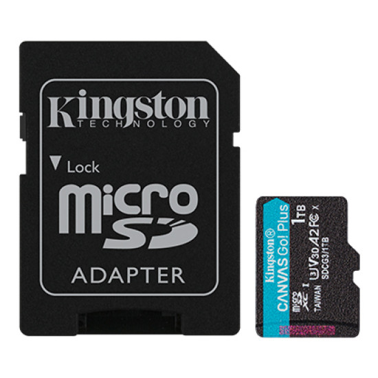 KINGSTON SDMICRO 1TB UHS-I CL10 PLASTIC