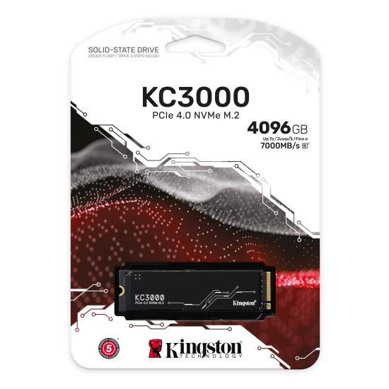 KINGSTON SSD 4TB INT M2 PCI-E GEN4 2280 NVMe