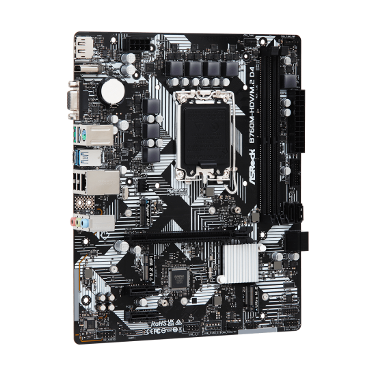 ASROCK B760 2xDDR4  4xSATA3            HDMI DP  VGA  2xM2 GLAN        1xPCIEx16 2xPCIEx1