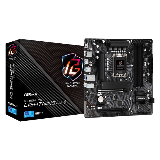 ASROCK B760 4xDDR4 2xSATA3 RAID HDMI 2xM2 GLAN 2xPCIEx16 1xPCIEx1 ASROCK B760 4xDDR4 2xSATA3 RAID HDMI 2xM2 GLAN 2xPCIEx16 1xPCIEx1