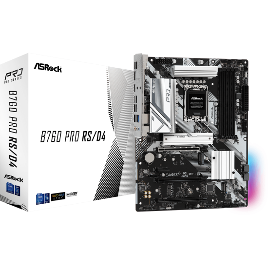 ASROCK B760 4xDDR4 4xSATA3 RAID HDMI DP 3xM2 GLAN 3xPCIEx16 1xPCIEx1 ASROCK B760 4xDDR4 4xSATA3 RAID HDMI DP 3xM2 GLAN 3xPCIEx16 1xPCIEx1
