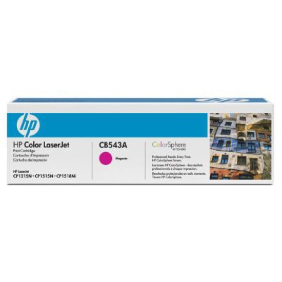HP 125A Magenta Original LaserJet Toner Cartridge / 1 400pages / CLJ CP1215, CP1515N, CM1312, CM131
