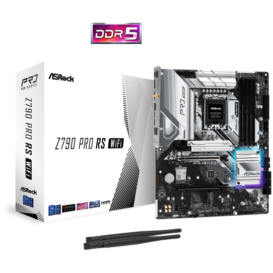 ASROCK Z790 4xDDR5  8xSATA3  RAID HDMI DP            4xM2 GLAN       2xPCIEx16 2xPCIEx1 WiFi