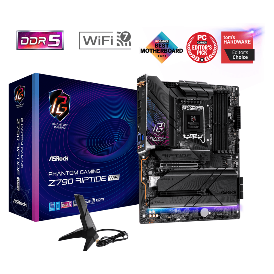 ASROCK Z790 4xDDR5 8xSATA3 RAID HDMI DP 5xM2 GLAN 2xPCIEx16 1xPCIEx1 WiFi ASROCK Z790 4xDDR5 8xSATA3 RAID HDMI DP 5xM2 GLAN 2xPCIEx16 1xPCIEx1 WiFi