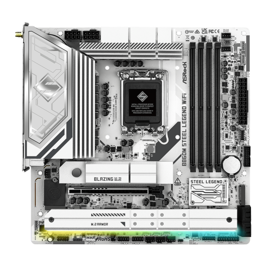 ASROCK B860 4xDDR5  4xSATA3  RAID HDMI DP            4xM2 GLAN        1xPCIEx16