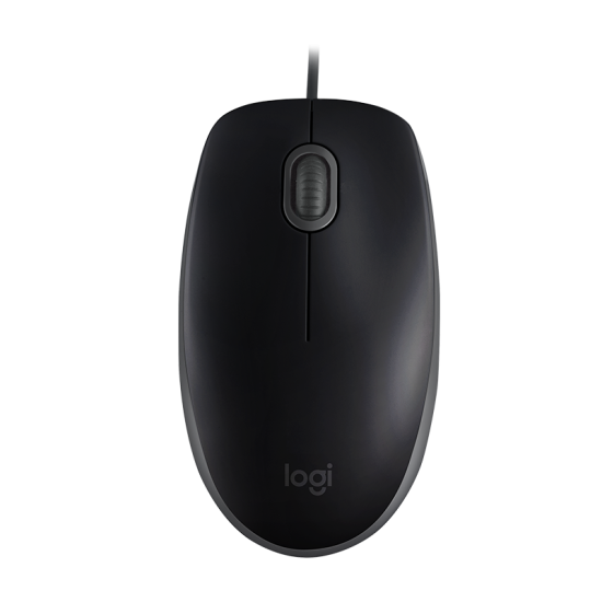 LOGITECH WIRED OPTICAL BLACK LOGITECH WIRED OPTICAL BLACK