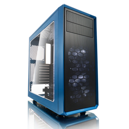 FRACTAL DESIGN CASE ATX MID TOWER BLUE FRACTAL DESIGN CASE ATX MID TOWER BLUE