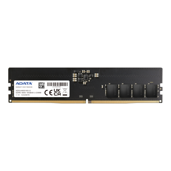 ADATA DESKTOP 16GB DDR5 4800MHZ ADATA DESKTOP 16GB DDR5 4800MHZ
