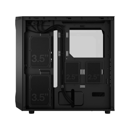 FRACTAL DESIGN CASE ATX MID TOWER BLACK