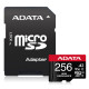 ADATA SDMICRO 256GB UHS-I_U3 CL10 V30 PLASTIC