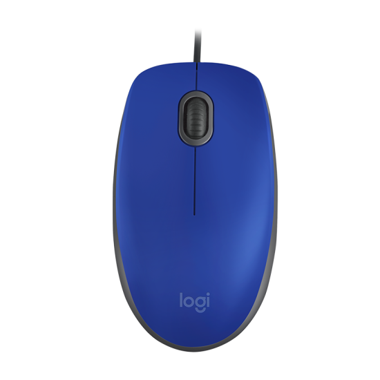 LOGITECH WIRED OPTICAL BLUE