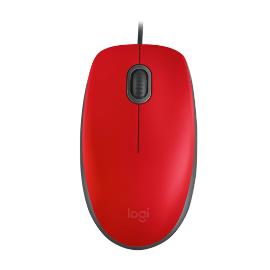 LOGITECH WIRED OPTICAL RED