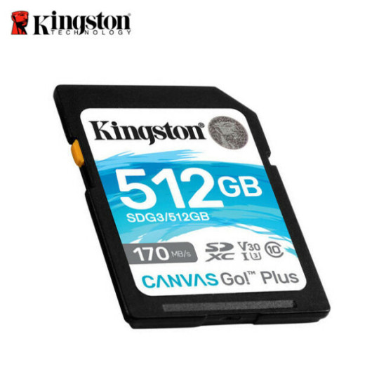 KINGSTON SD 512GB UHS-I CL10 PLASTIC KINGSTON SD 512GB UHS-I CL10 PLASTIC