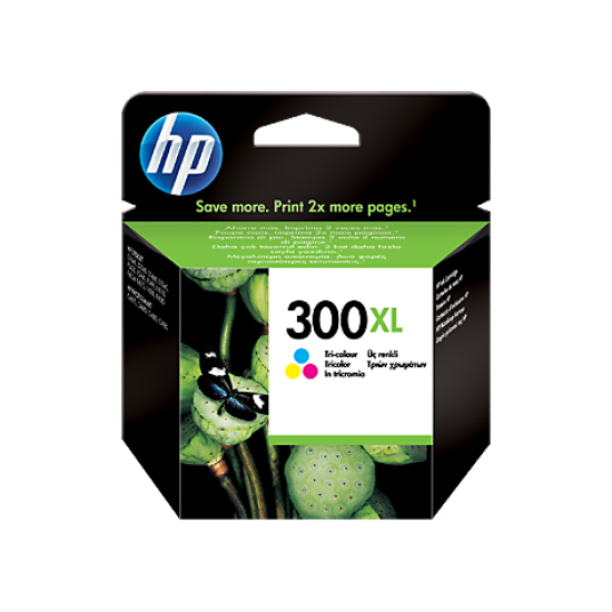 HP 300XL High Yield Tri-color Original Ink Cartridge / 440 pages / DJ 1660/ D2560/D2660/D5560/F2492